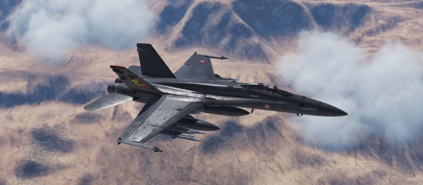 Φωτογραφίες σε τουρκικά ιστολόγια μετά την επιλογή του Super Hornet από την Γερμανία: F/A-18E/F με τουρκικά χρώματα